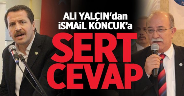 Yalçın'dan Koncuk'a Sert Cevap