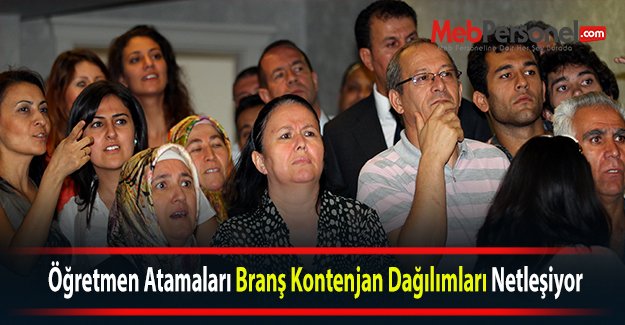 Öğretmen Atamaları Branş Kontenjan Dağılımları Netleşiyor