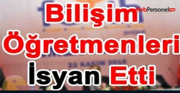 Atama Bekleyen Bilişim Öğretmenleri'nden MEB'e Protesto