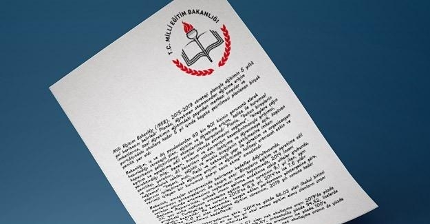 Milli Eğitim Bakanlığı, 2015-2019 strateji planı