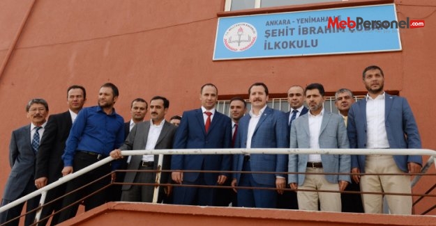 Eğitim-öğretim yılı açılışını Şehit İbrahim Çoban İlkokulu'nda yaptık