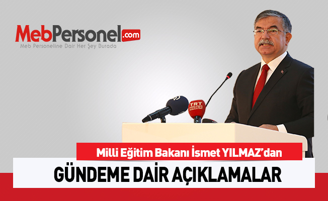İsmet Yılmaz'dan Gündeme Dair Açıklamalar