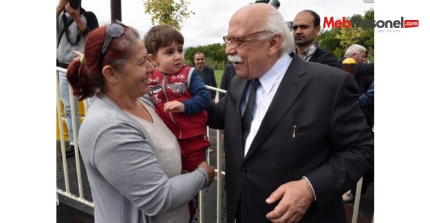 Bakan Avcı Dede Korkut Parkını gezdi