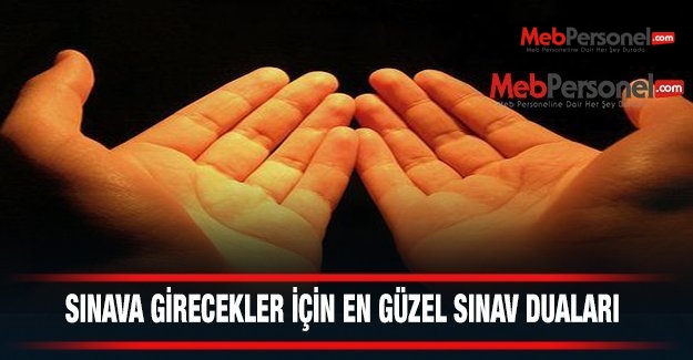 En Güzel Sınav Duası