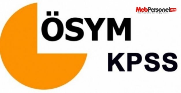 2016 KPSS Sınav Tarihleri - ÖSYM Çizelgesi