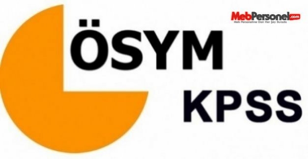 2016 KPSS Sınav Çizelgesi - ÖSYM Takvimi