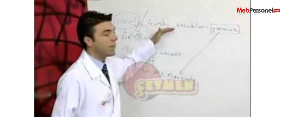 Ders Anlatırken Kendinden Geçen Öğretmen - Video