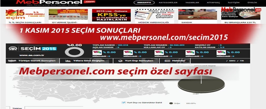 Yasak Kalktı İşte Seçim Sonuçları