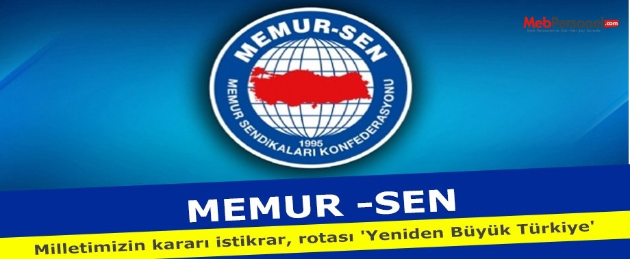 Memur-Sen'den ''1 Kasım Seçimleri'' Açıklaması