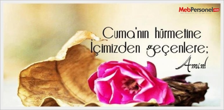 En güzel resimli cuma mesajları - 13 Kasım