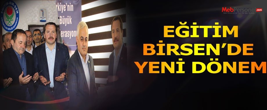 EĞİTİMBİRSEN’DE YENİ DÖNEM