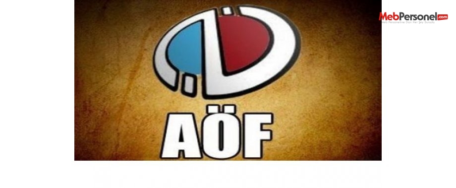 AÖF Sınav Giriş Yerleri Belli Oldu mu?