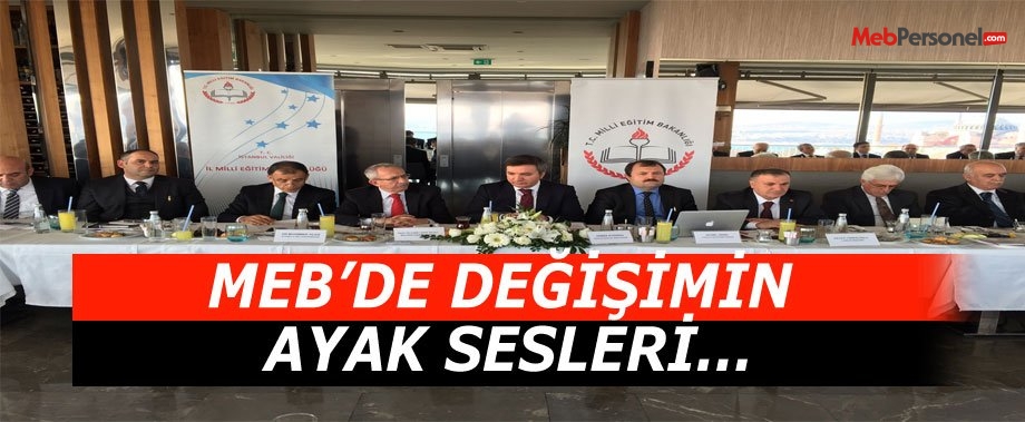 MEB'de Değişimin Ayak Sesleri