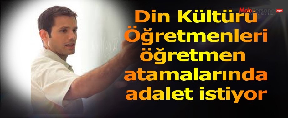 Atama Bekleyen Din Kültürü öğretmenleri Adalet istiyor