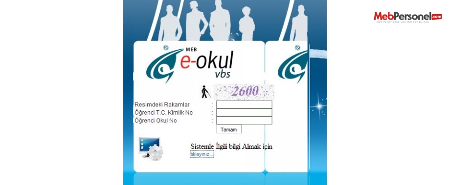 E-okul Karne Notları Öğrenme Veli Bilgilendirme Sistemi Giriş 2016