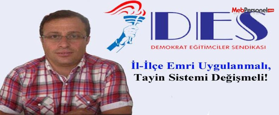 İL – İLÇE EMRİ UYGULANMALI!