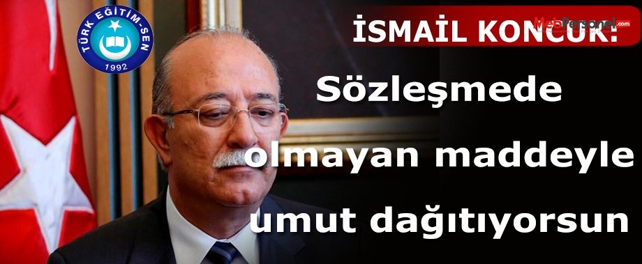 KONCUK'tan Ali YALÇIN'a Jet Cevap