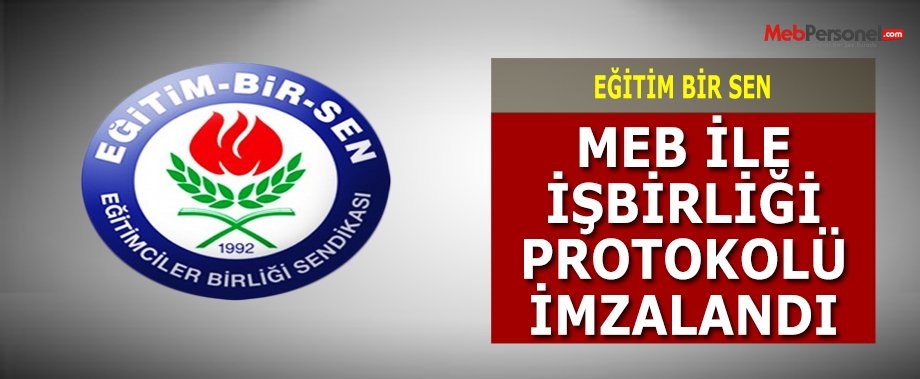 Eğitim-Bir-Sen MEB İşbirliği İle Güvenli Okullar