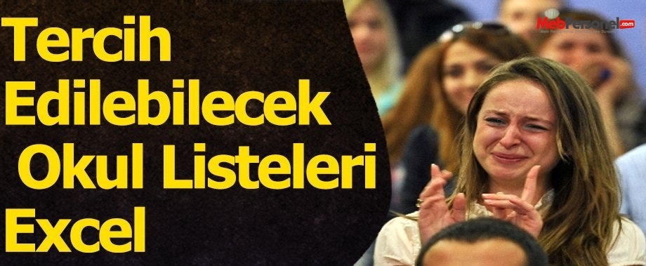 Tercih Edilebilecek Okullar Listesi (2016 Şubat Öğretmen Atamaları)