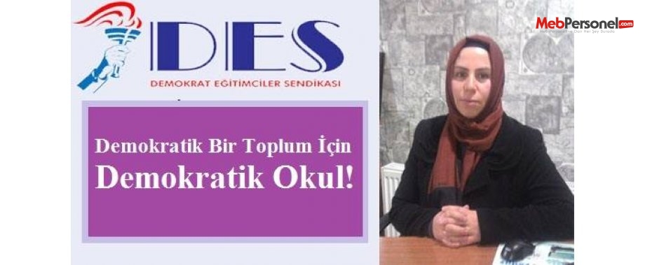 DEMOKRATİK BİR TOPLUM İÇİN DEMOKRATİK OKUL!