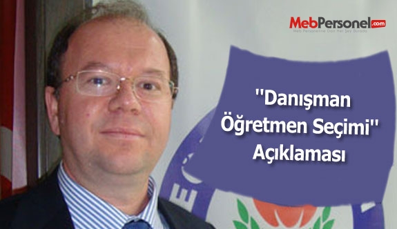 Eğitim-Bir-Sen'den ''Danışman Öğretmen Seçimi'' Açıklaması
