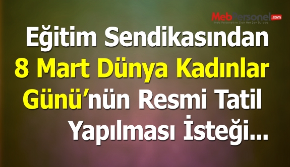 8 MART’TA DAHA FAZLA İSYAN DAHA FAZLA ÖZGÜRLÜK!
