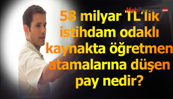 İstihdama 58 milyarlık destek! Peki ya öğretmen atamaları?