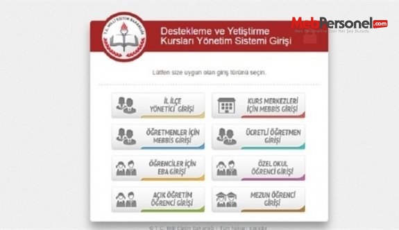 İşte EBA e-Kurs öğrenci giriş yolları
