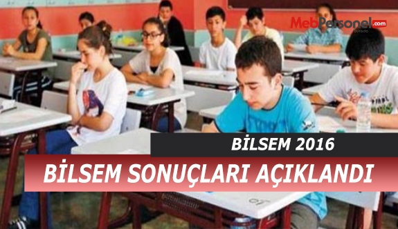 BİLSEM sonuçları açıklandı