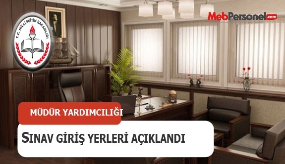 Müdür Yardımcılığı Sınav Giriş Belgesi