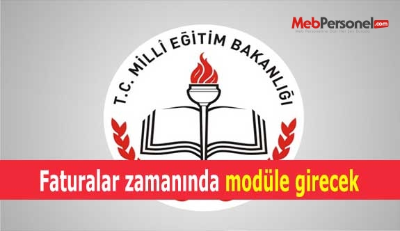 Faturalar zamanında modüle girecek
