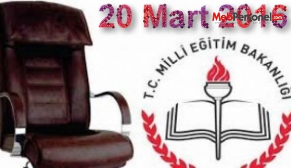 MEB 2016 Müdür yardımcılığı sınav sonuçları