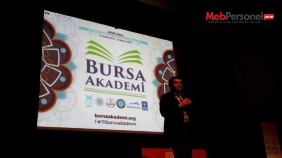 MEB MÜSTEŞARI DOÇ. DR. YUSUF TEKİN BURSA AKADEMİ’DE
