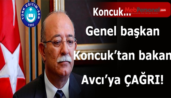 İsmail Koncuk'tan Nabi Avcı'ya Çağrı