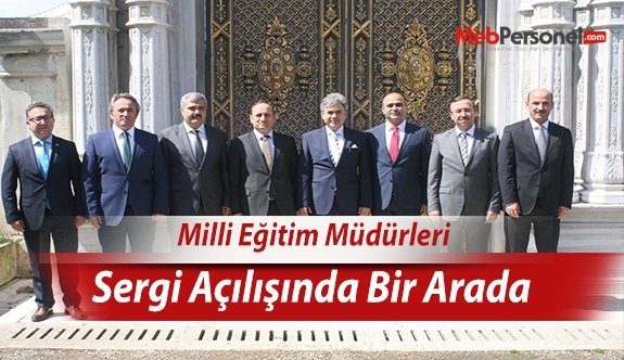 Sergi Açılışında Bir Araya Geldiler