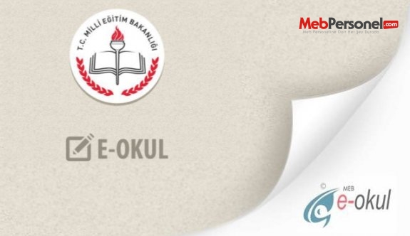E-okul Öğrenci Kayıt Sistemi 2016