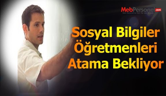Sosyal Bilgiler Öğretmenleri haklarını talep ediyor