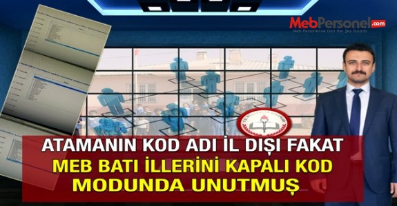 MEB İl Dışı Atamasında Batı İllerini Hayallerde Açılmış