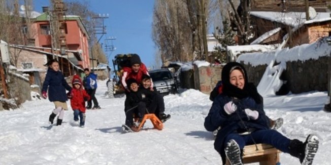 Kar tatili en çok onları sevindirdi