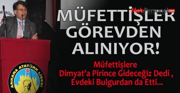 MÜFETTİŞLER ZAM BEKLERKEN İŞLERİNDEN OLUYORLAR