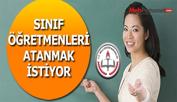 Sınıf Öğretmenleri Artık Atanmak İstiyor