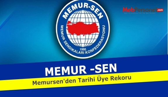 Memursen'den Tarihi Üye Rekoru