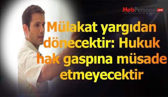 Mülakat, Mahkemeye Toslar mı?