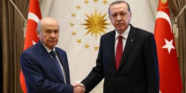 Beştepe'de Erdoğan İle Bahçeli görüşmesi başladı