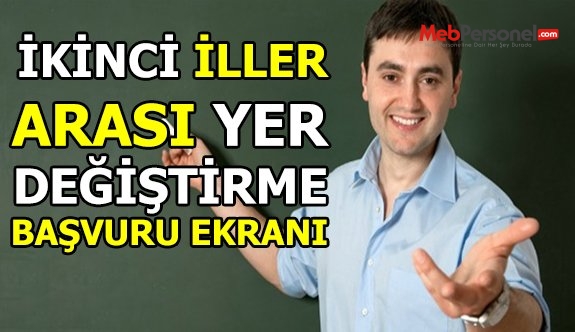 2. İl Dışı Yer Değiştirme Başvuruları