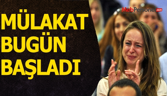 Sözleşmeli Öğretmenlik Mülakatları Bugün Başladı