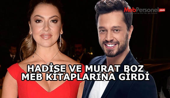 Hadise ve Murat Boz ders kitabına girdi