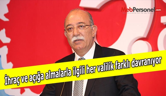 İhraç ve açığa almalarla ilgili her valilik farklı davranıyor