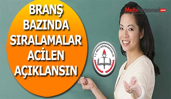 MEB, Mülakat Sıralamalarını Açıklamalıdır