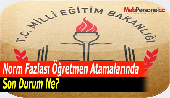Norm Fazlası Öğretmen Atamalarında Son Durum Ne?